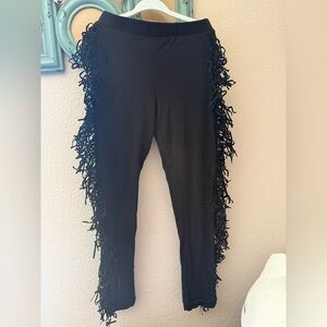 Bangbang Copenhagen - Fringe Leggings  kids SZ 6-7